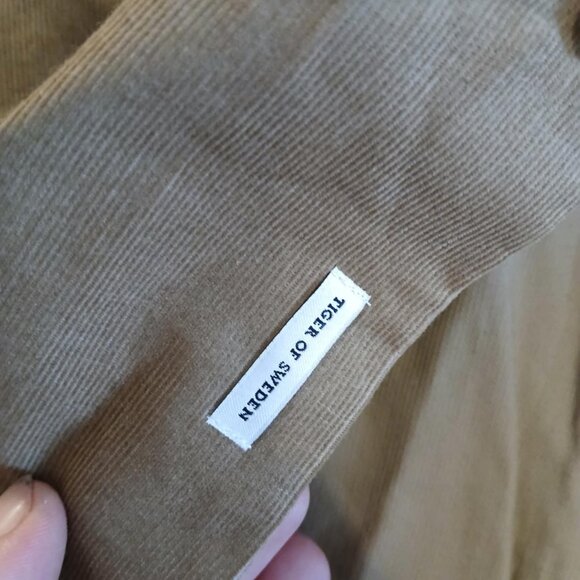 TIGER OF SWEDEN - Beige corduroy shirt - Sz L - Picture 8 of 8